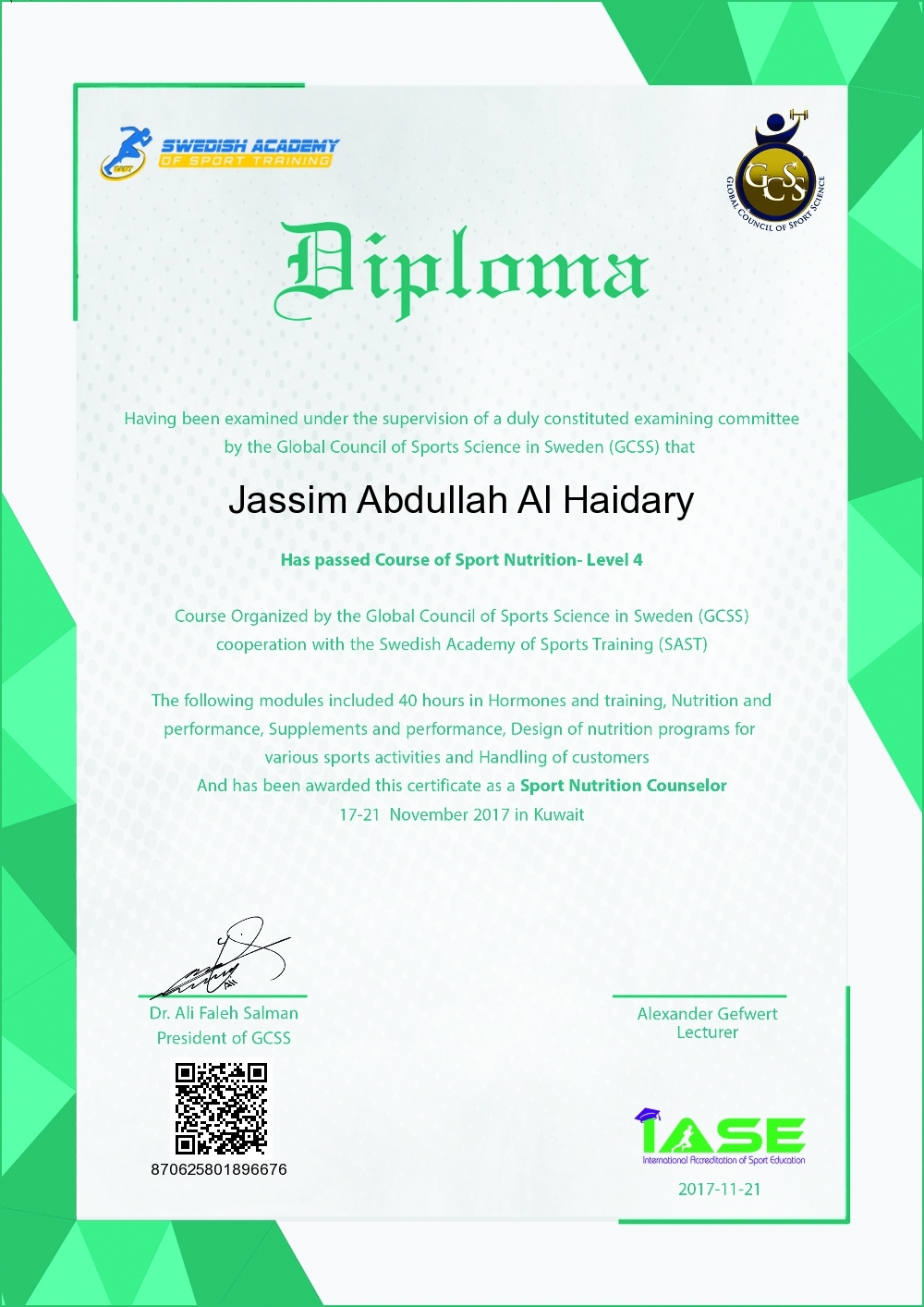 Jassim Abdullah Al Haidary
